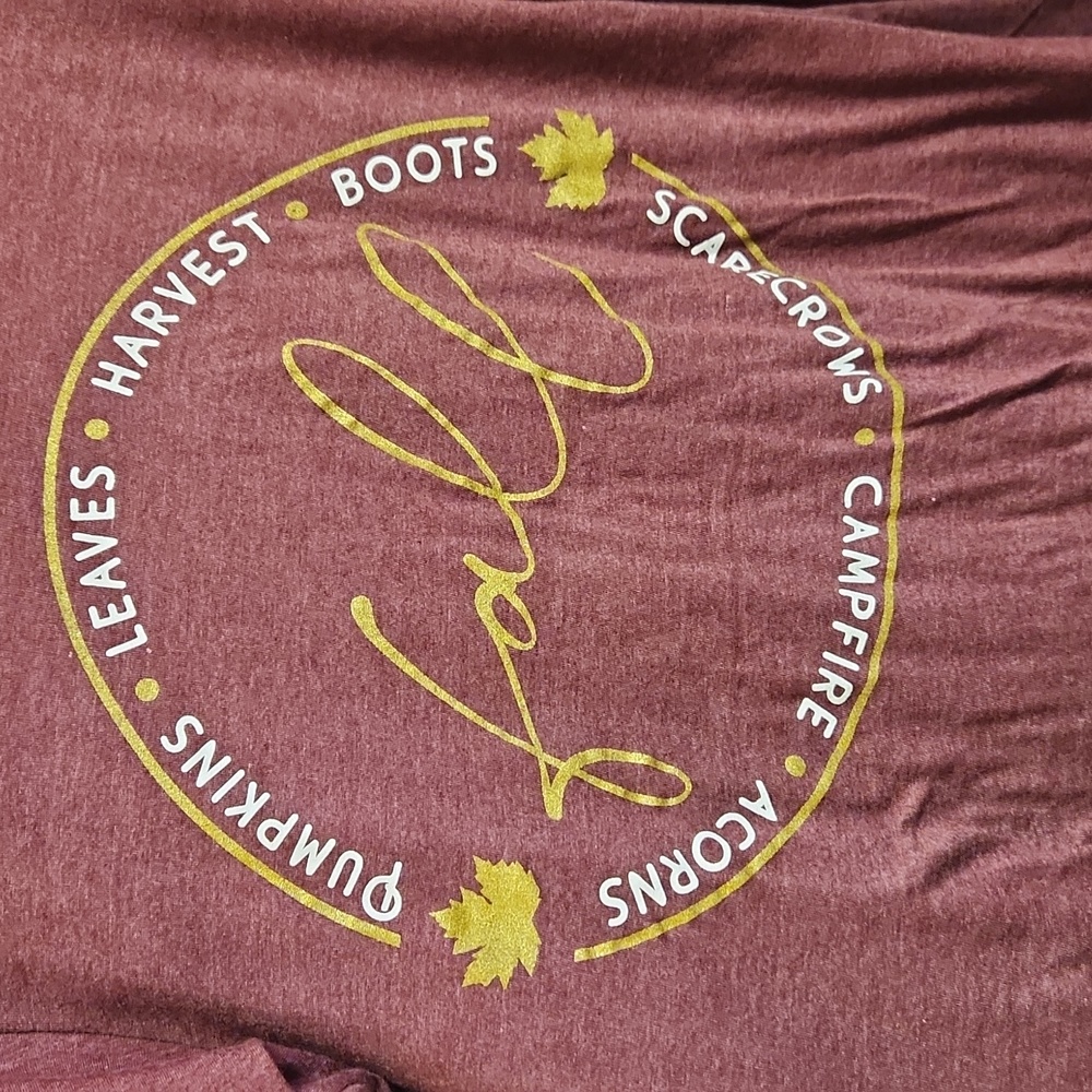 Fall ...pumpkins, leaves, harvest, boots, scarecrow, campfire, acorns...tee
